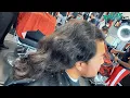 Super Long Hair To A Pompadour Fade Haircut Tutorial