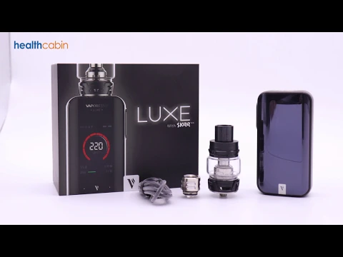 Download MP3 Vaporesso Luxe 220W Mod with Skrr Tank Atomizer 8ml Quick Look