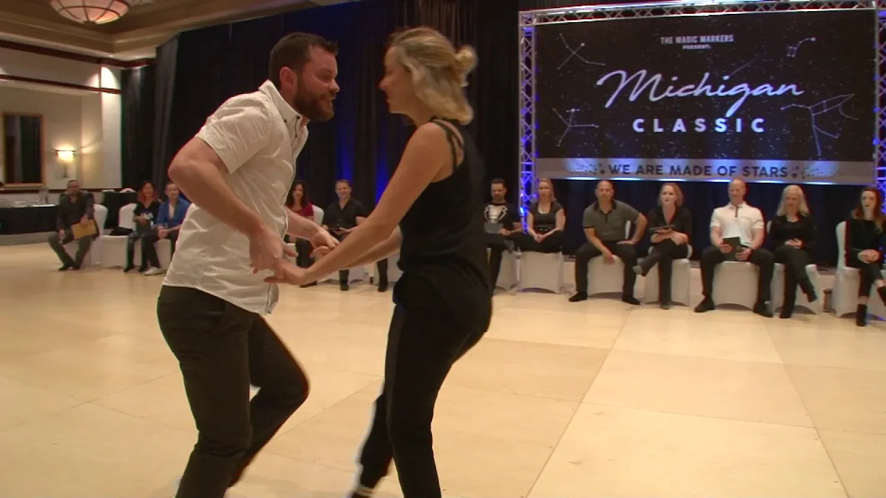 Michigan Classic 2018 Pro/All Star Strictly Swing John Kirkconnell & Sonya Dessureault