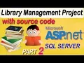 Library Management System project in ASP NET C with source code PART