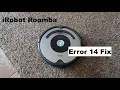 Fix Roomba Error 14 - Bin Not Detected