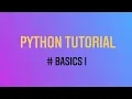 Data Science Learning Python Basics 1 Jupyter notebook EKSProject