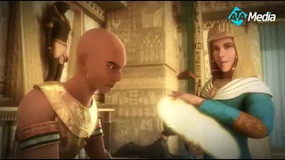ماذا فعل فرعون مع سيدنا موسي عليه السلام عندما كان معه في القصر دندنها