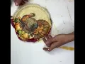 DIY Turkey Sign Upcyled Thanksgiving Craft Thrift Store Craft