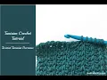 Tunisian Crochet Tutorial - How to make a Twisted Tunisian Decrease