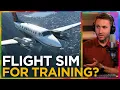 Does Flight Simulator help ACTUAL pilot training