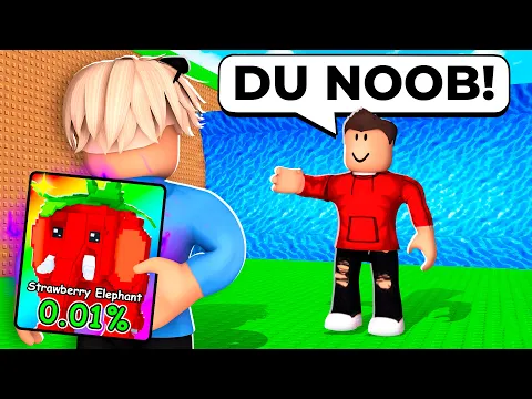 Video Thumbnail: Meine Freunde Trollen als NOOB mit 0.01% Brainrots in Escape Tsunami for Brainrots