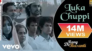 a r rahman luka chuppi best video rang de basanti aamir khan lata mangeshkar soha ali