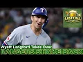 RANGERS STRIKE BACK Wyatt Langford Takes Over