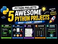 5 Beginner Python Projects to Improve Your Coding Skills Python Projects for Beginners
