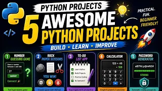 5 Beginner Python Projects to Improve Your Coding Skills Python Projects for Beginners