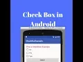 Android App Development part-8 CheckBox in Android Example