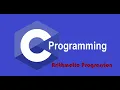 AP using C Arithmetic Progression using C
