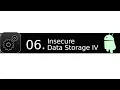 06 Insecure Data Storage IV DIVA