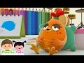 Download Lagu The Color Song with the Egg Band 🎨 | Nursery Rhymes \u0026 Kids Songs 🎵b @Charlie-Lola