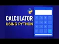 Calculator Using Python Tkinter GUI Silent ASMR Coding Code Serenity