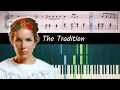 How to play The Tradition by Halsey - ACCURATE Piano Tutorial