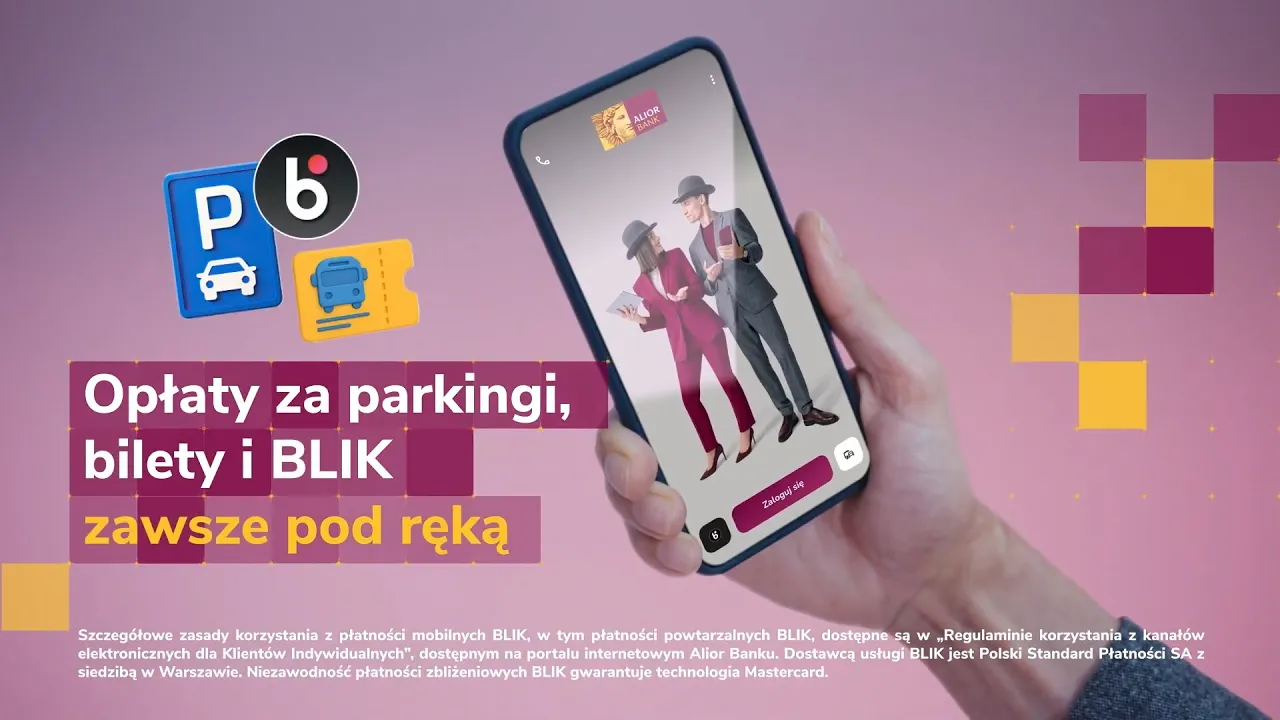 Alior Bank — Alior Mobile - Payments, Tickets, and BLIK (YouTube video ad)