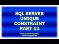 Create Alter Drop unique constraint in SQL Server - Part 12