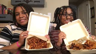 ITS JUST WINGS MUKBANG PINEAPPLE TERIYAKI MILD WINGS w SEASONED CURLY FRIES