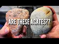 Download Lagu Cutting open.. AGATES? Veryifing mineral identity by cutting open on Lapidary Saw.