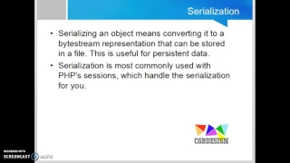 What is PHP serialize function and how to use it