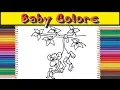 Monkey Coloring Book Coloring pages for Kids Coloring with Music
