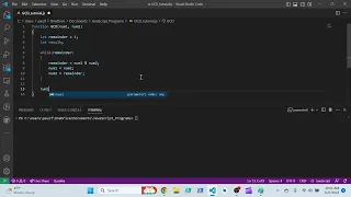 How to Euclidean Algorithm in JavaScript