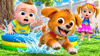 ¡Bingo No Quiere Bañarse! 🛁🐶 | Bath Time Turns Into a BIG Surprise! 😱