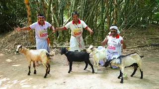 Special Mutton Kosha & Katla Sorshe Posto cooking for village people | villfood Kitchen