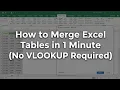 Match Update Excel Sheets Instantly Ablebits Merge Tables Wizard Quick Demo