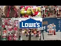 LOWE S CHRISTMAS DECOR 2023 BROWSE WITH ME