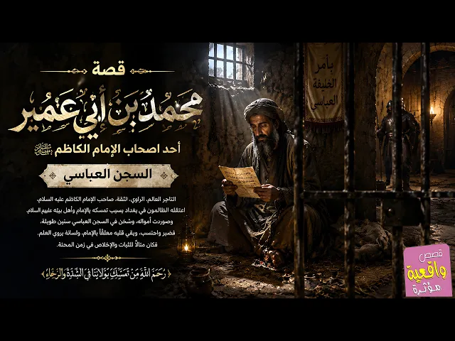 ⁣قصة محمد بن ابي عمير احد اصحاب الامام الكاظم (ع) والسجن العباسي