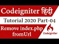 How to Remove index php from Url in Codeigniter Codeigniter Tutorial in Hindi Part learn2smart