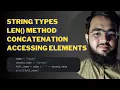Strings in Python Python for Everyone in 6