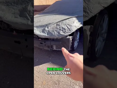 🚗 Did you know your Tesla Model S has hidden active louvers?