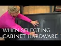 How to Choose Cabinet Hardware