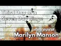Marilyn Manson - Third Day of a Seven Day Binge - Karaoke Instrumental