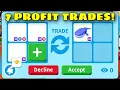 7 PROFIT TRADES GROWING INVENTORY IN ADOPT ME