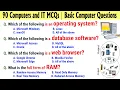 90 Computers and IT MCQs Basic Computer Questions and Answer Computer GK Quiz in English