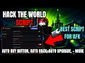 NEW Roblox Hack The World OP Script Auto Hack Auto Buy Button Auto Upgrade Auto Deal More
