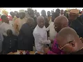 Lagu Gov Sim Fubara And Nyesom Wike Spotted At  Burial Ceremony In Rivers State