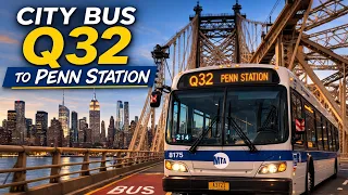 Q32 Transit Bus Jackson Hts - Penn Station
