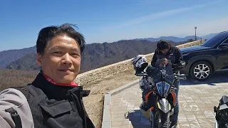 포천백운계곡-광덕고개-조경철천문대 모토라이딩 CFMOTO 450MT 썸네일