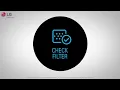 LG Dryers Check Filter Blinking Light