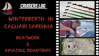 Ep 101 Explore Sardinia,  Airshow and family Christmas in the boat   4K
