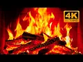 Download Lagu FIREPLACE 4K 🔥 Fireplace video with Burning Logs \u0026 Fire Sounds. Christmas Fireplace