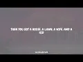 Bleachers - we should talk (Lyrics)