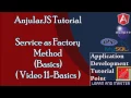 AngularJS Tutorial Basics 11 Learn and Understand Factory Method