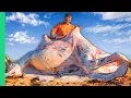 Eating Rare Double Humped Mongolian Camel Gobi Desert Nomad Life